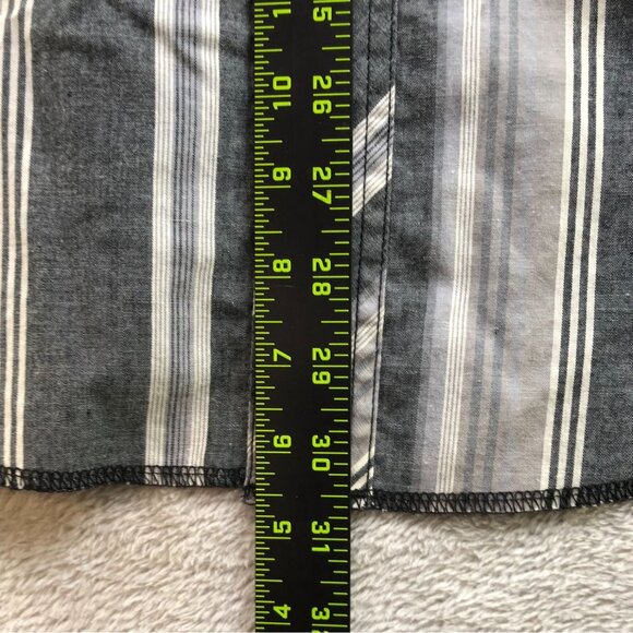 Vintage Rustler Mens Shirt Large Striped Western Casual Short Sleeve Button Up - Picture 3 of 9